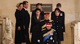 Princess Beatrice and Princess Eugenie Stand Vigil for Queen Elizabeth II