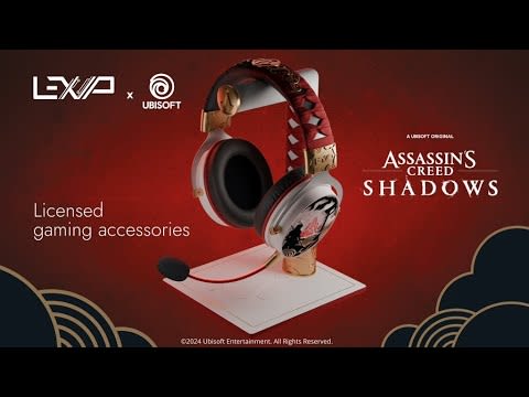 Lexip and Ubisoft Unveil Limited Edition Assassin's Creed® Shadows Gaming Accessories Collection on Kickstarter