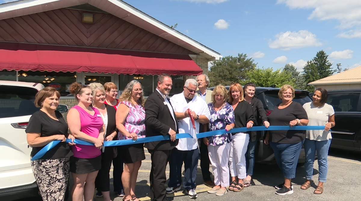 Jusino’s Family Restaurant cuts the ribbon for their grand opening in Follansbee