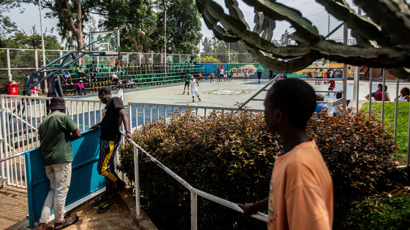 Basketball is booming in Rwanda — and the NBA there for the ride