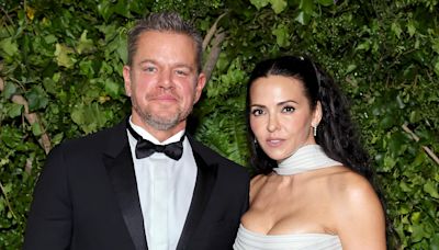 Matt Damon's Wife Luciana Barroso Wears Sneakers to Met Gala Afterparties