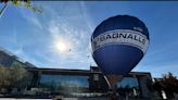 Hot air balloon lands in the middle of Doncaster city centre