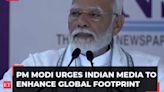 'Media not just a mute spectator…', PM Modi emphaises media’s role in changing India for the better