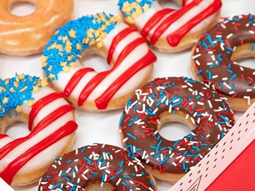 Krispy Kreme offering donuts for $1 and special Olympic themed treats