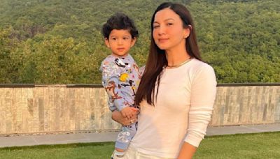 Gauahar Khan drops heartwarming PICS with son Zehaan as the two spend quality time in mountains
