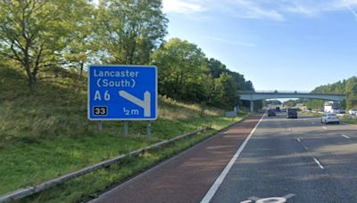 M6 closed due to crash | ITV News