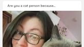 A dating coach reviewed a 33-year-old's Hinge profile, and said she should focus on cats less and herself more