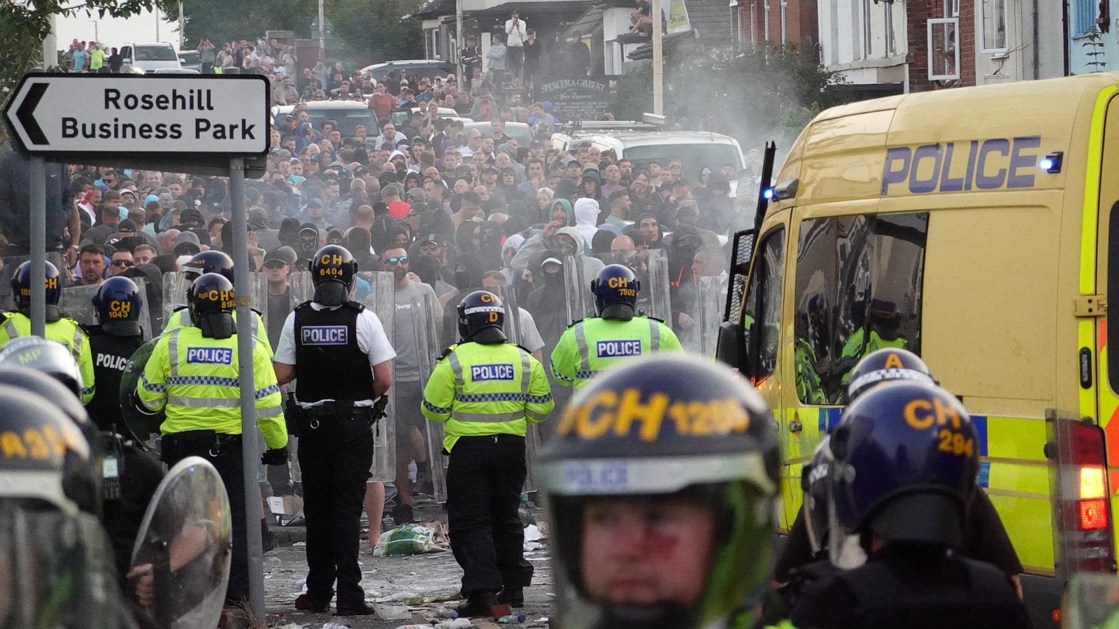 Violent protest breaks out in UK after vigil over stabbing spree: Police