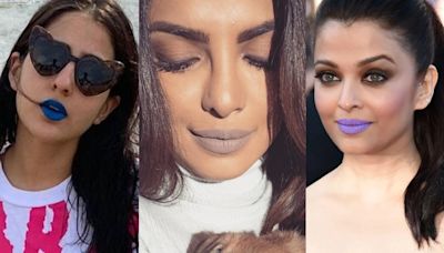 Priyanka Chopra’s grey lips to Aishwarya Rai’s purple pout: Revisit weirdest lipstick shades on Lipstick Day 2024