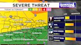 First Alert Forecast: Severe storms possible Tuesday into early Thursday