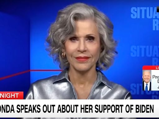 Jane Fonda: I’m Older Than Biden and He’s ‘Just Fine’