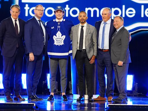 ... Kind Of Blacked Out’: Maple Leafs First-Round Pick Ben Danford Reflects on Being Selected by Toronto