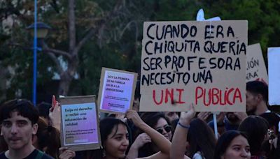 Marcha universitaria, este martes 23: una por una, las protestas en Neuquén y Río Negro