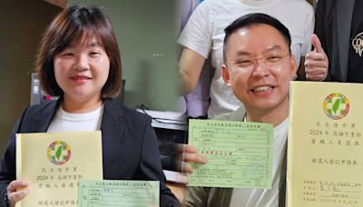 綠高市黨部主委陳慧文登記參選 對手黃文益這樣說