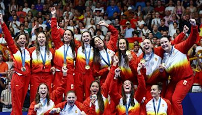 España gana el oro en waterpolo femenino; EEUU no logra medalla por primera vez