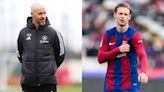 ...que queremos" - El entrenador del Manchester United, Erik ten Hag, confirma que la oferta fallida para fichar a la estrella del Barcelona, Frenkie De Jong | Goal.com México