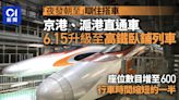 高鐵動臥｜京港、滬港直通車6.15升級至高鐵臥鋪 夜發朝至躺著到