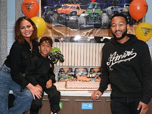 Chrissy Teigen and John Legend celebrate their son Miles' birthday