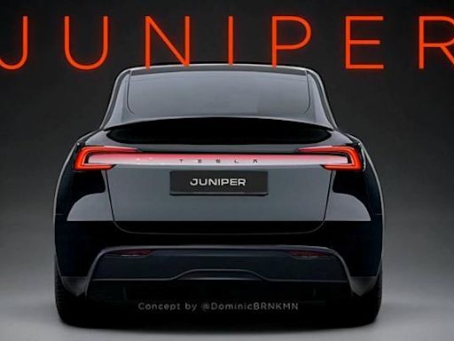 Tesla 新款 Model Y 車尾將有大幅度改動！運用燈條營造貫穿式風格 - 自由電子報汽車頻道