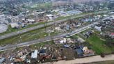 Strong storms and tornadoes leave at least 3 dead and destroy buildings in Indiana and Ohio