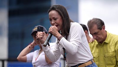 María Corina Machado se pone a resguardo por seguridad y convoca a una marcha nacional para el sábado