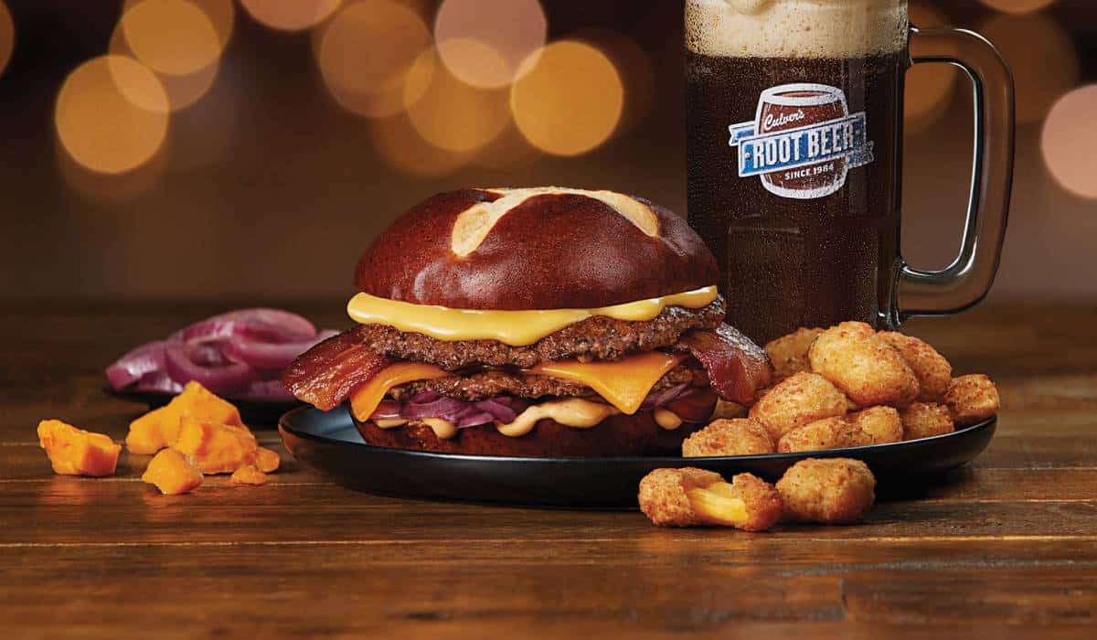 Culver's Pretzel Haus Pub Burger Returns for Limited Time