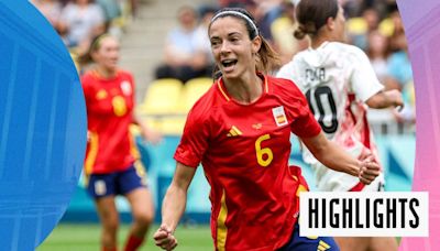 Olympic football highlights: Spain beat Japan 2-1