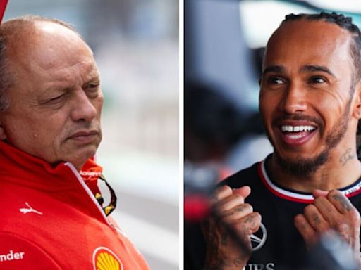 Lewis Hamilton contract details leaked by Ferrari boss Fred Vasseur