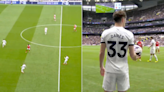 Fans ask if 'this is allowed' just seconds into Tottenham vs Arsenal game