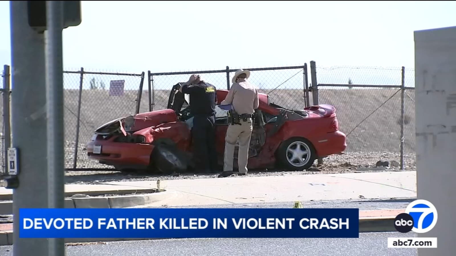 Innocent driver killed in violent Fontana crash was dedicated dad