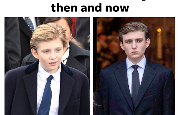 Barron Trump, Donald and Melania's son: From blond baby to 6-foot-7 tall college-bound teen