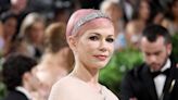 Michelle Williams Debuts a Bright Pink Pixie at the 2024 Met Gala