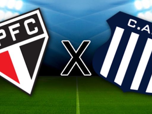 São Paulo x Talleres: onde assistir, horário e escalação das equipes