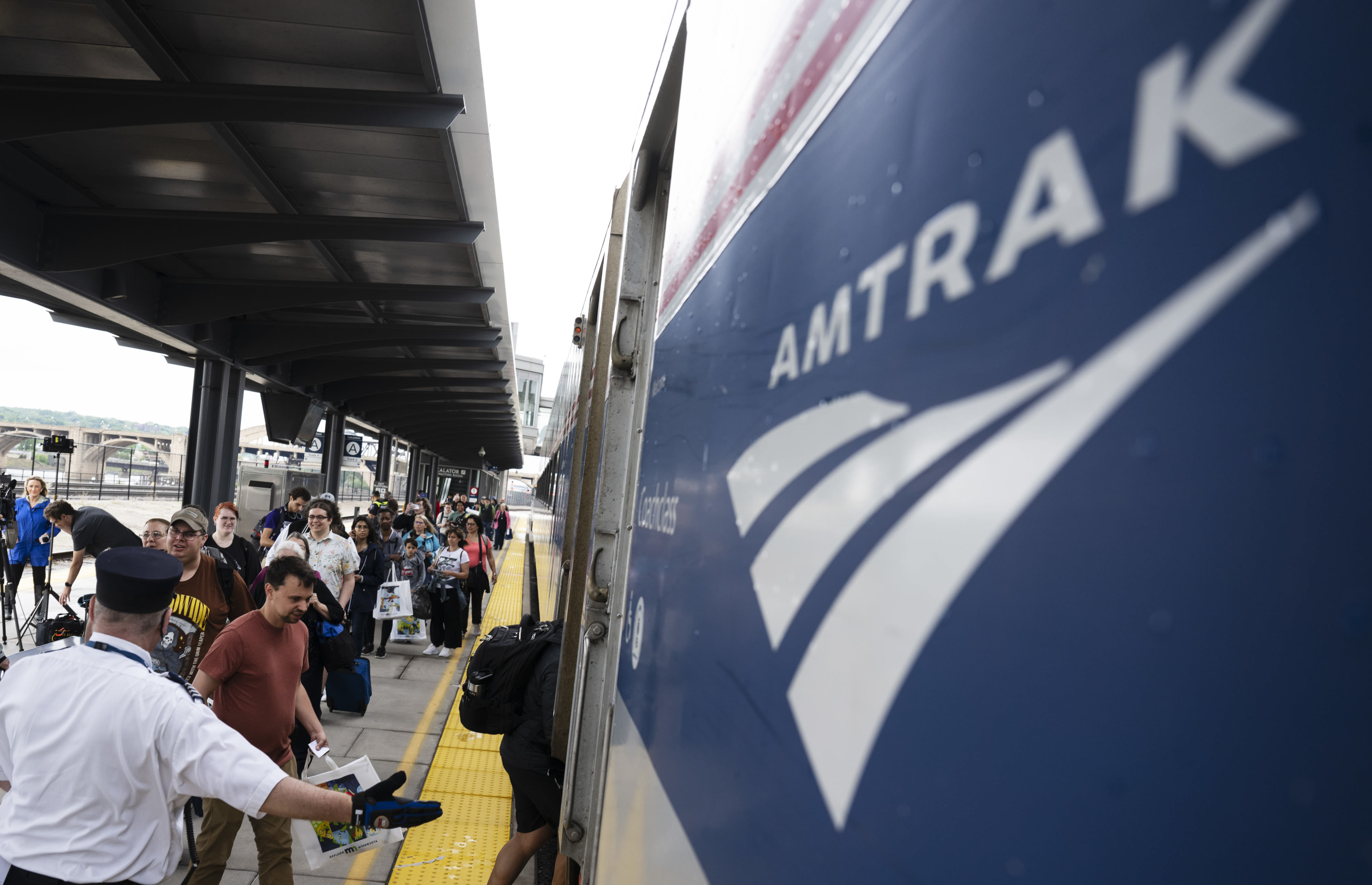 Amtrak launches the Borealis, a second daily train between St. Paul and Chicago