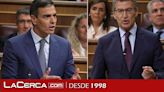 Feijóo asegura que "La Moncloa está investigada por corrupción" y Sánchez replica que "va listo" porque no le quebrará