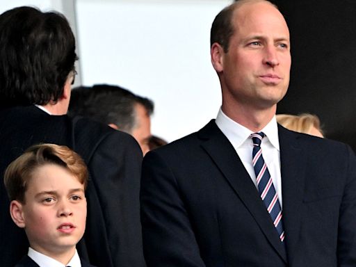 Prince George's three-word reaction during tense moment at Euro 2024 final revealed - watch video