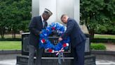 Memorial Day Observance at the World War II Memorial in Annapolis | PHOTOS