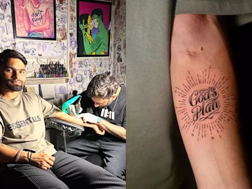 Rinku Singh Gets New 'God's Plan' Tattoo With His Five IPL Sixes In An Over Reference