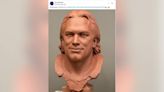 Here's a sneak peak at Chicago Bears legend Steve 'Mongo' McMichael's Hall of Fame bust
