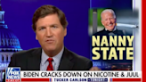 Tucker Carlson says Biden’s nicotine crackdown will make people ‘easier to control’