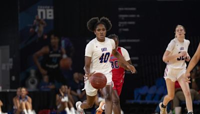 Jasmine Felton records double-double as East beats West in girls basketball all-star game