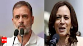 Kamala Harris didn't speak to Rahul Gandhi: US vice president's office | India News - Times of India