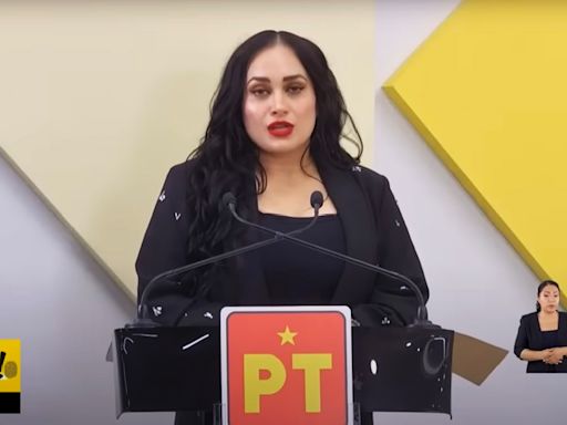 Margarita Quiroz, candidata del PT, no se quedó muda en el debate, pero con esa pifia, hubiera sido mejor