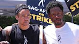 Colin Farrell, Sarah Silverman and Kate Flannery Walk the SAG-AFTRA Picket Line in Los Angeles