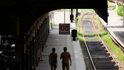 A railway union strike in Sri Lanka leaves tens of thousands of commuters stranded