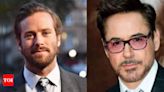 Armie Hammer denies Robert Downey Jr. paid for his rehab but gave important advice | English Movie News - Times of India