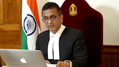 Indian Chief Justice Chandrachud arrives in Kathmandu