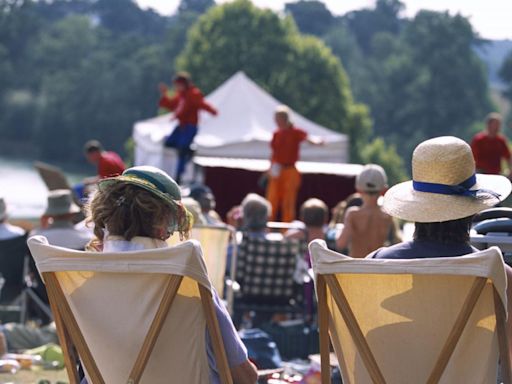 Outdoor entertainment at stately home this summer