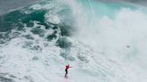 Brazil dominates ‘magical’ Nazaré Big Wave Challenge as swells reach almost 40 feet