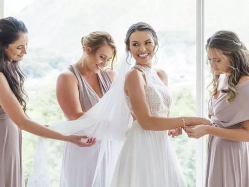 Bride blasted as she forces bridesmaids to splash £5k on her wedding day